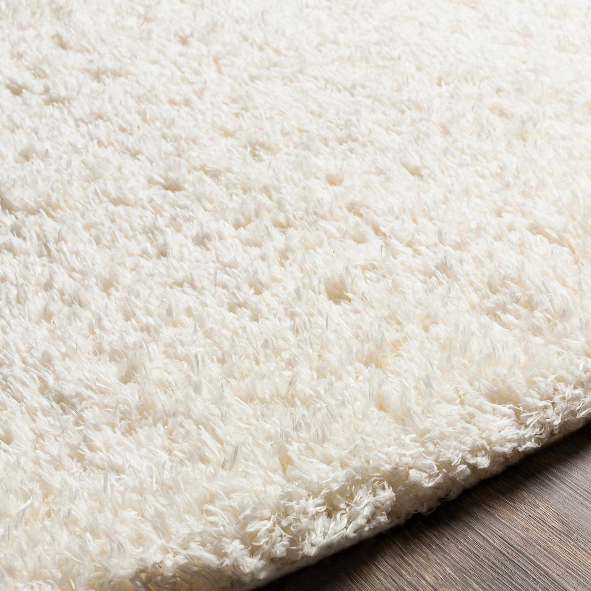 Siari Solid Cream Plush Rug - Get it from Bo