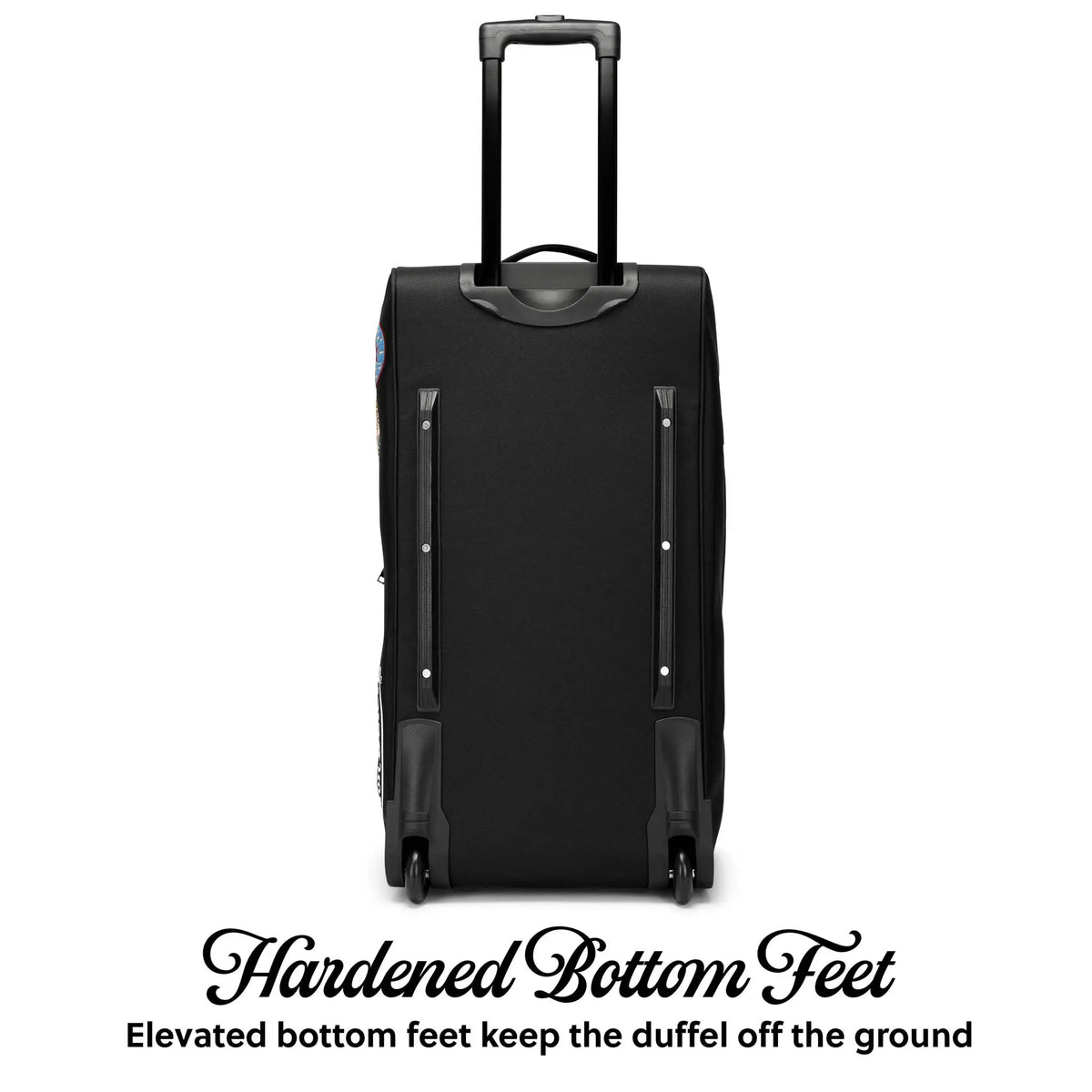 Signature Patch 28" Checked Rolling Duffel - Get it from Bo