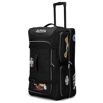 Signature Patch 28" Checked Rolling Duffel - Get it from Bo