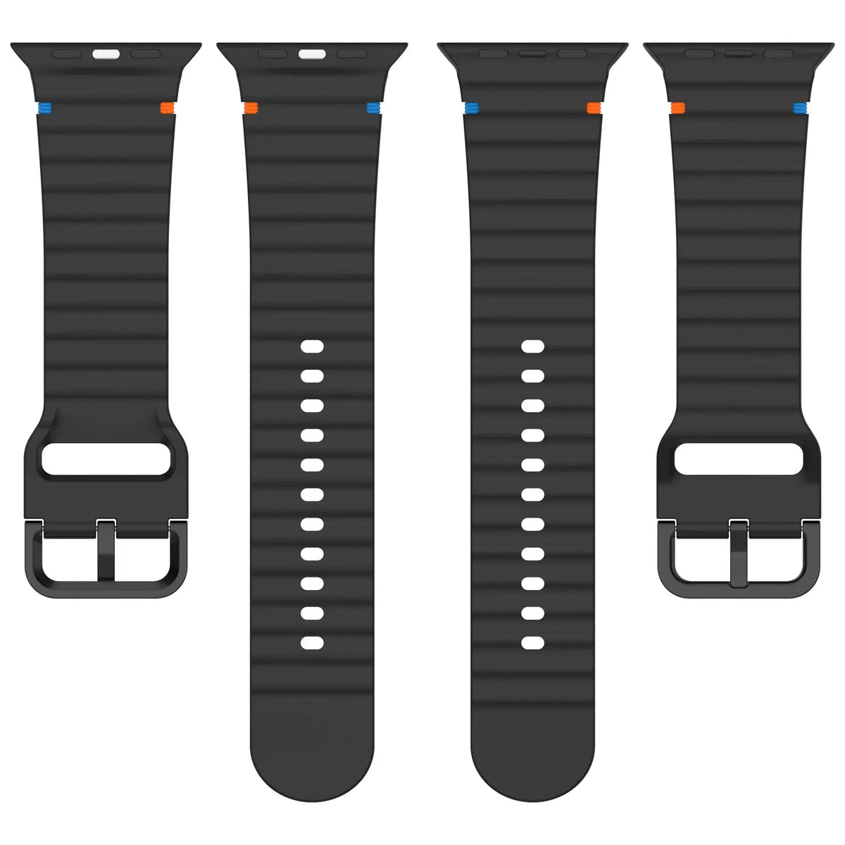 Silicone Strap for Apple watch Ultra Band 49mm 46mm 45mm 42mm 44mm 40mm 41mm correa bracelet belt iWatch series 10 9 8 6 7 5 SE - Get it from Bo