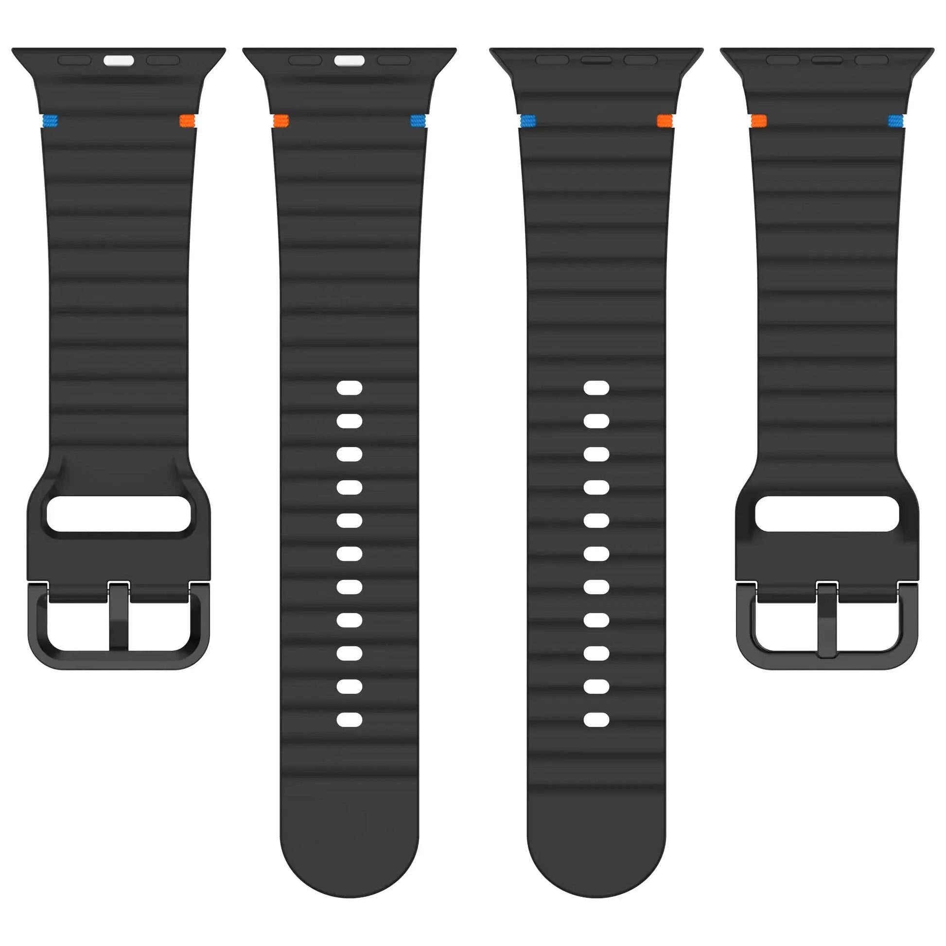 Silicone Strap for Apple watch Ultra Band 49mm 46mm 45mm 42mm 44mm 40mm 41mm correa bracelet belt iWatch series 10 9 8 6 7 5 SE - Get it from Bo