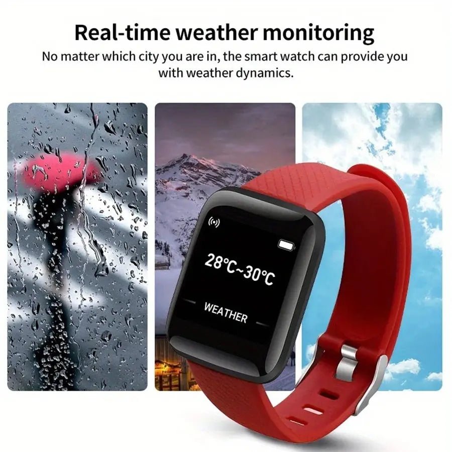 Smart Watch 116 Plus Fitness Tracking Sport Modes - Get it from Bo