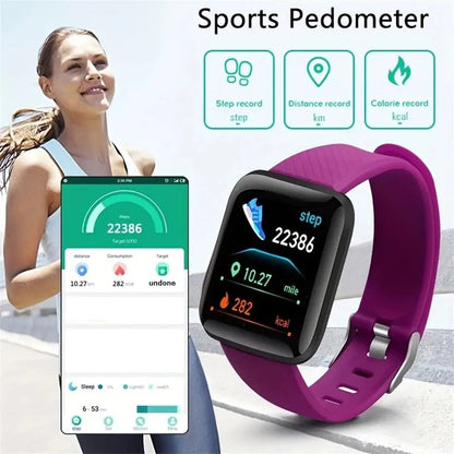 Smart Watch 116 Plus Fitness Tracking Sport Modes - Get it from Bo