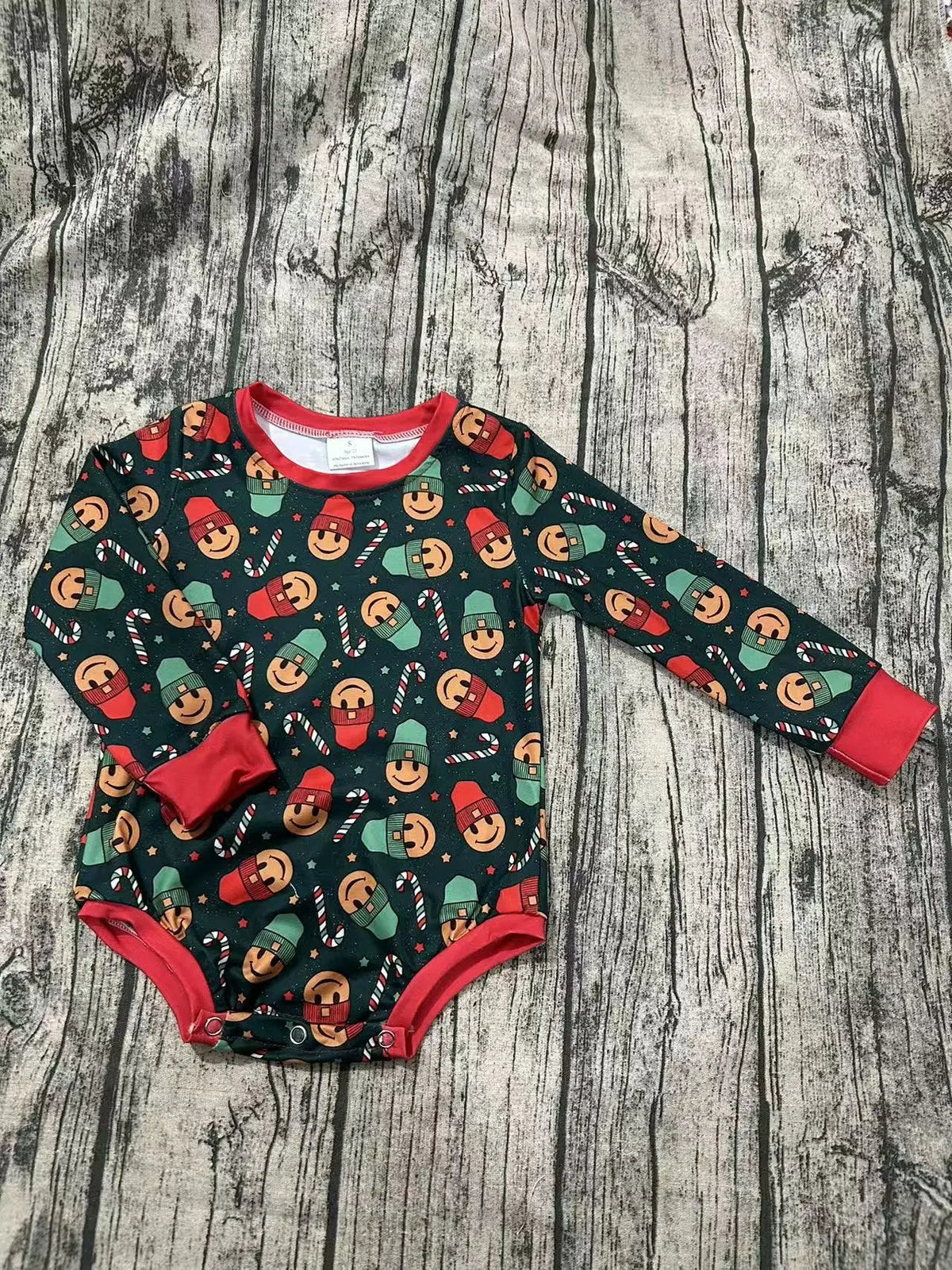 Smiley candy cane long sleeve Leo - Get it from Bo