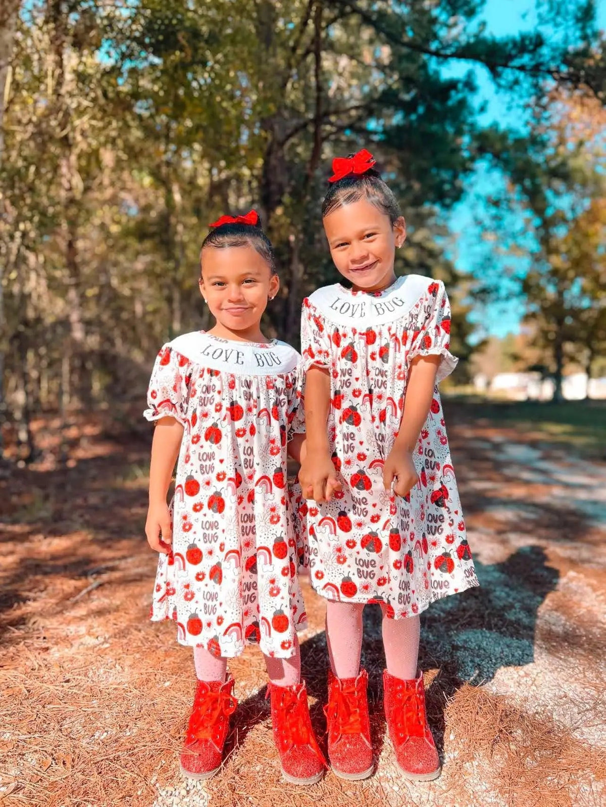 Smocked love bug Dress - Get it from Bo