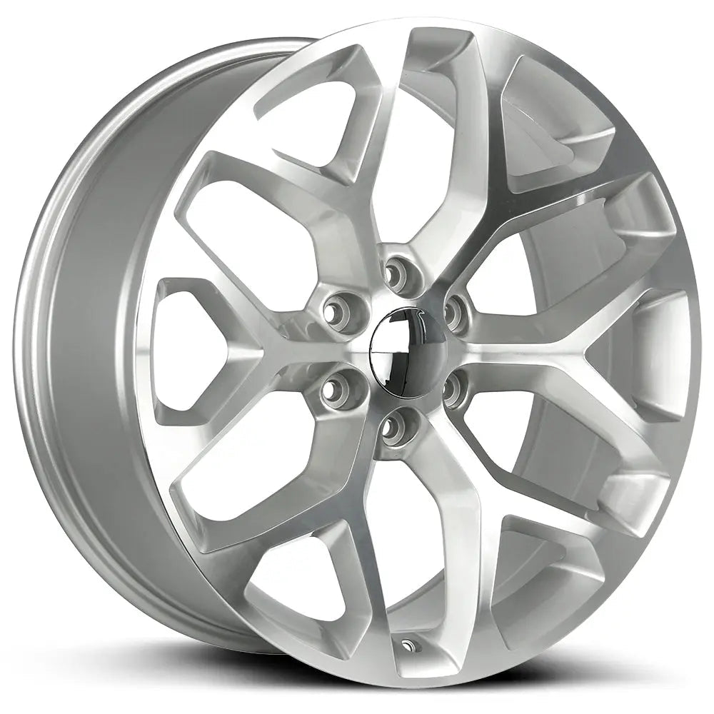 Snowflake Silver Machined - Get it from Bo