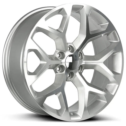 Snowflake Silver Machined - Get it from Bo