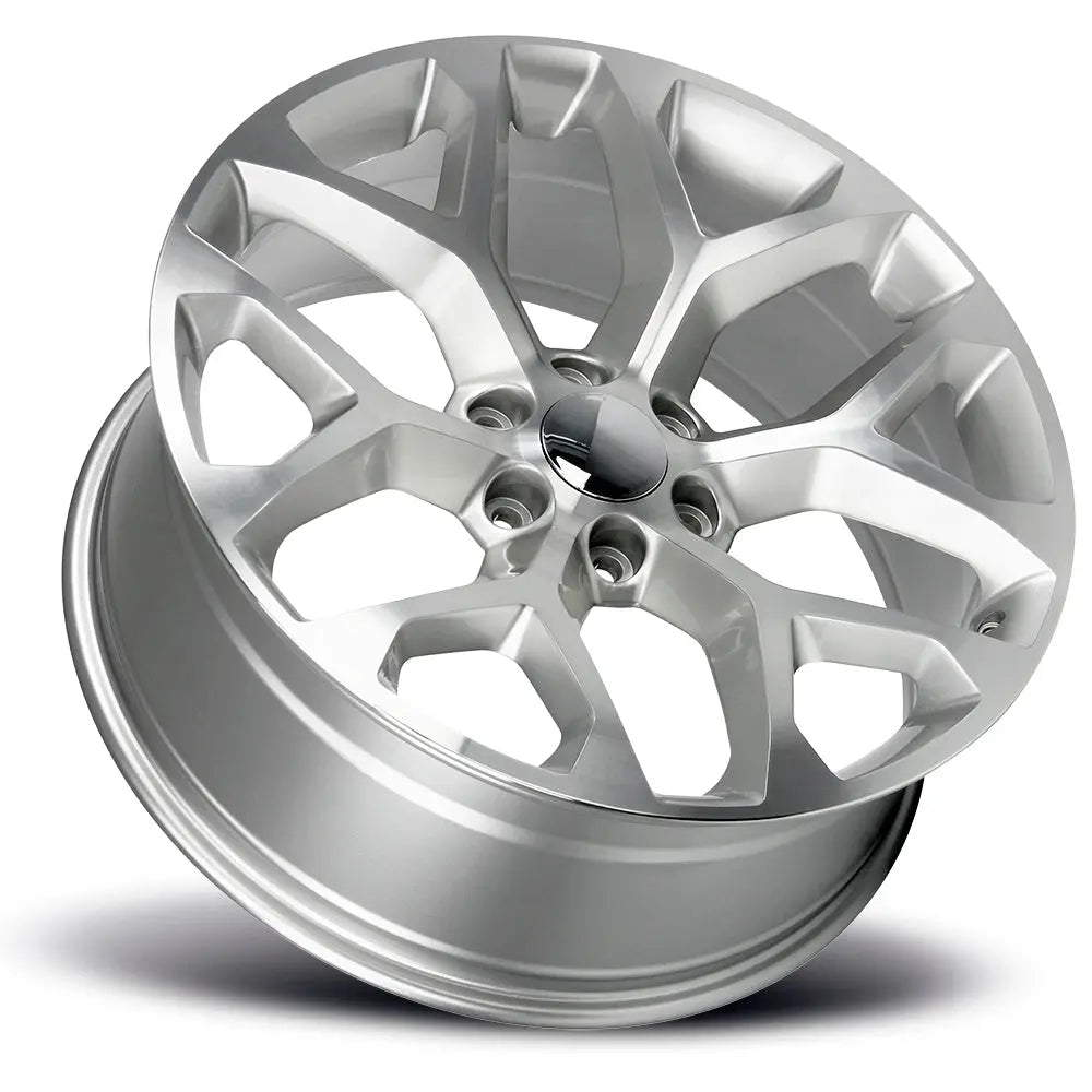 Snowflake Silver Machined - Get it from Bo