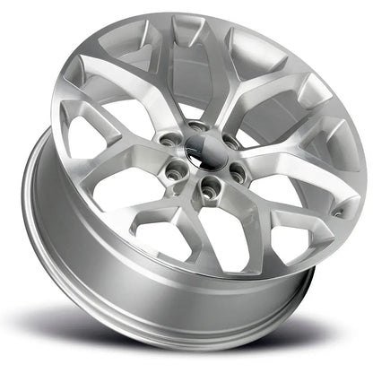 Snowflake Silver Machined - Get it from Bo