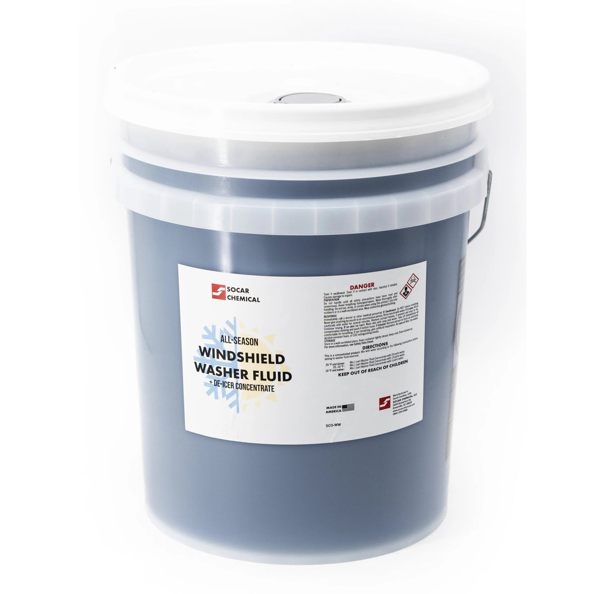 SOCAR Windshield Washer Fluid & De-Icer Concentrate - All-Season Formula - Get it from Bo