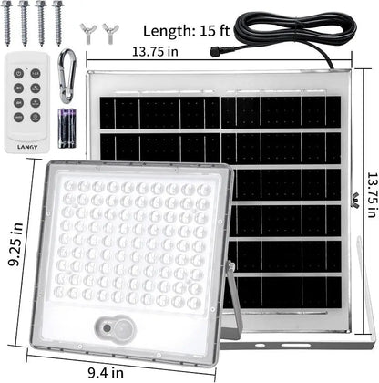 Solar Green Floodlight for Night Hunting - 10,000 Lumens - Get it from Bo
