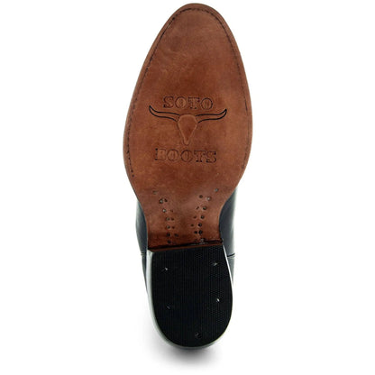 Cowboy Dress Boots | Mens Classic Round-Toe Boots (H7001) Soto Boots