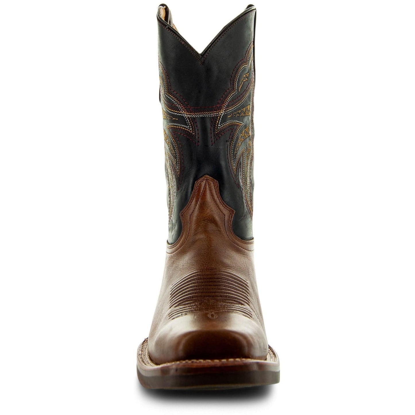 Miel Square Toe Leather Cowboy Boots H4002 Soto Boots
