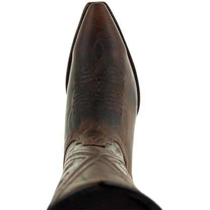 Cheyenne Cowgirl Boots | Women's Snipped Toe Leather Boots (M50041) Soto Boots