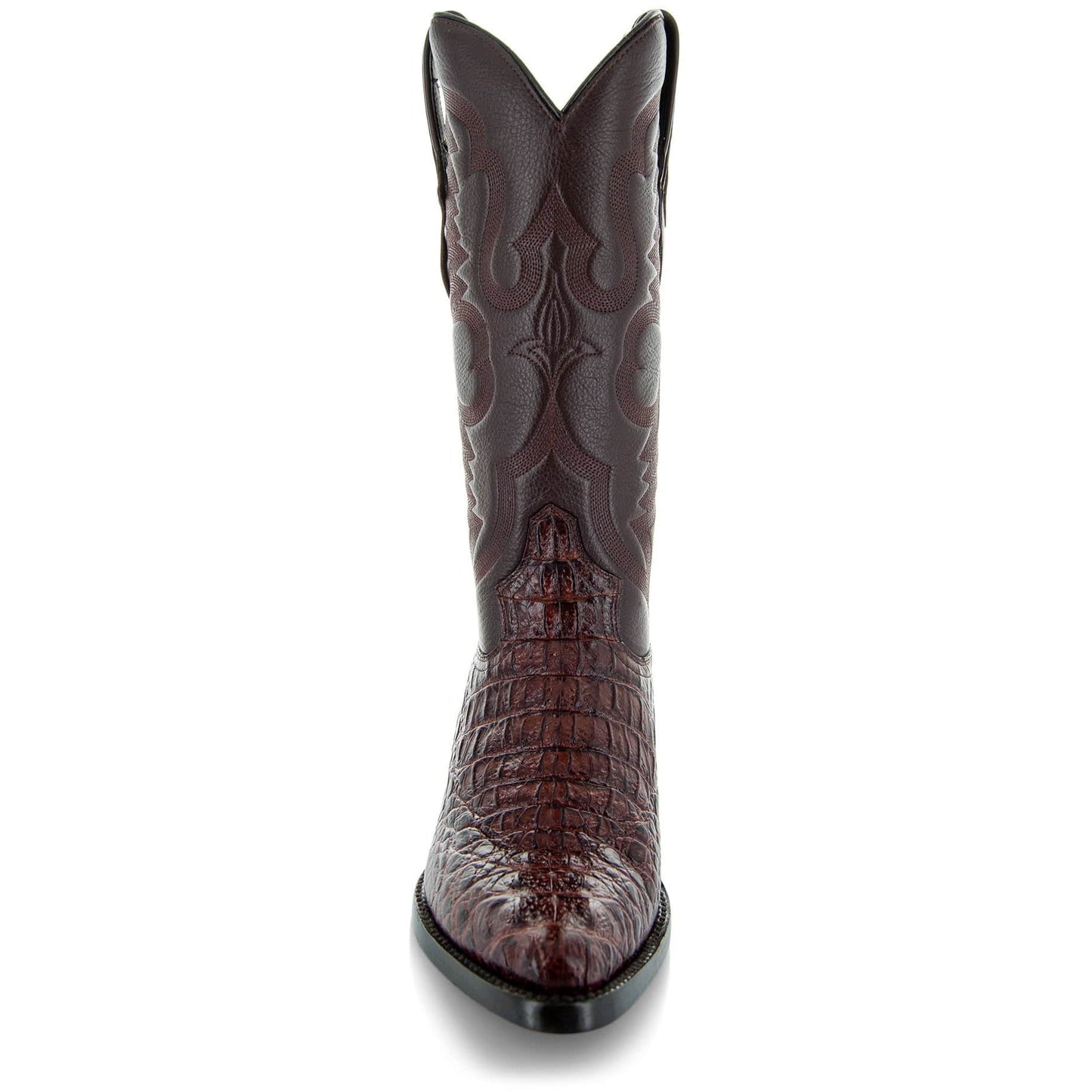 Soto Boots Men's Gator Tail Print Cowboy Boots Cognac (H7006) Soto Boots