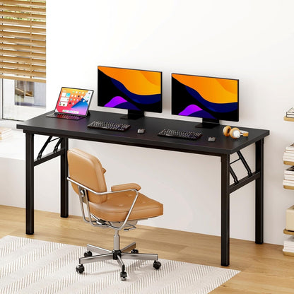 Spacious 62 Inch Office Desk with Metal Frame ShipItFurniture