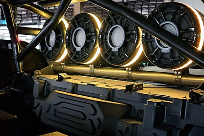 RZR® Pro Series Rear Speaker Bar | UTVS-PRO-R-SPK-BAR Dunes 2 Dezert SXS