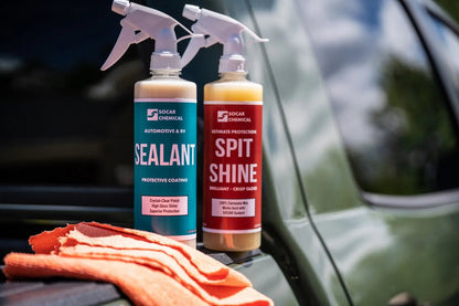 Spit Shine - Carnauba Spray Wax - Get it from Bo
