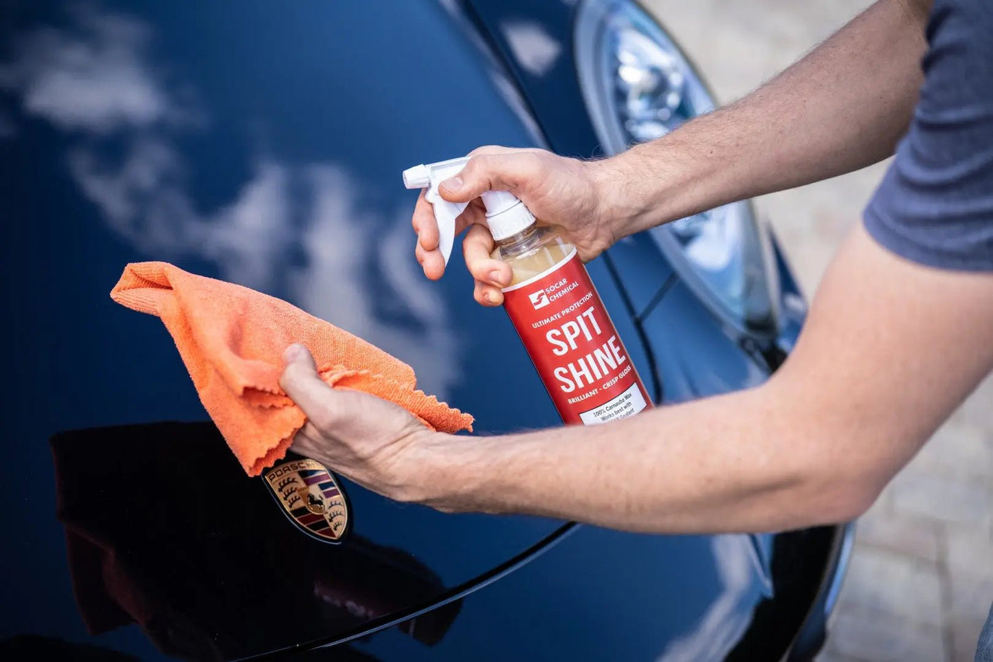 Spit Shine - Carnauba Spray Wax - Get it from Bo