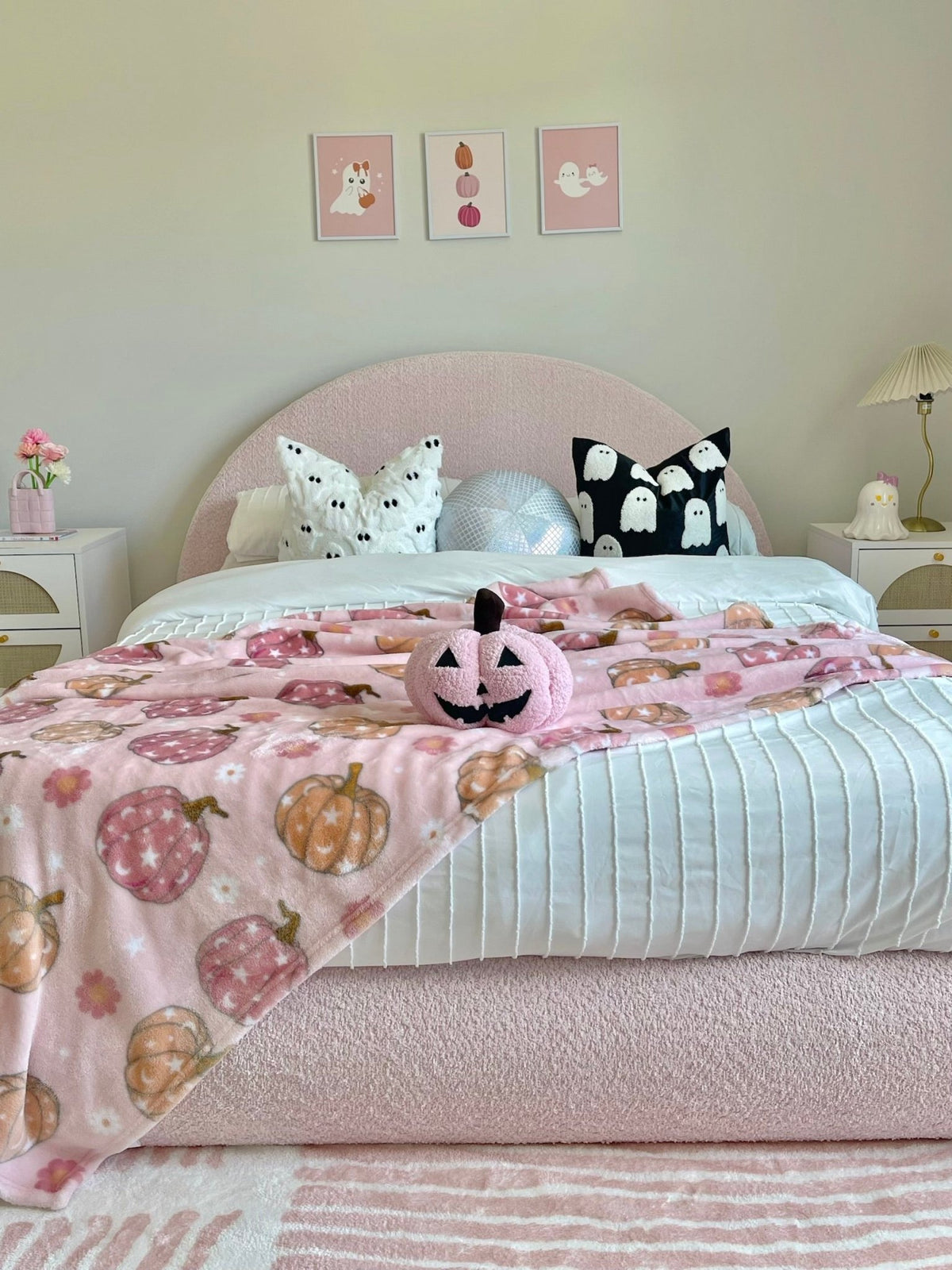 Spooky Ghost Pillow Cover - Get it from Bo