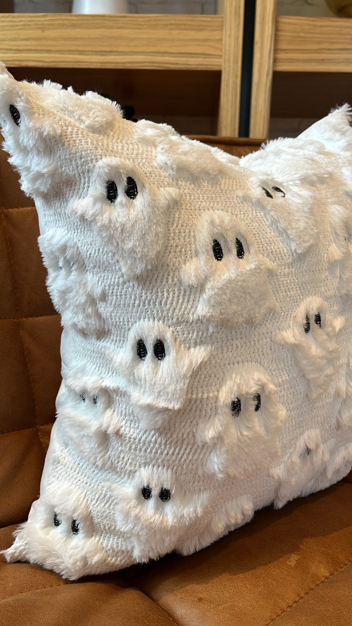 Spooky Ghost Pillow Cover - Get it from Bo