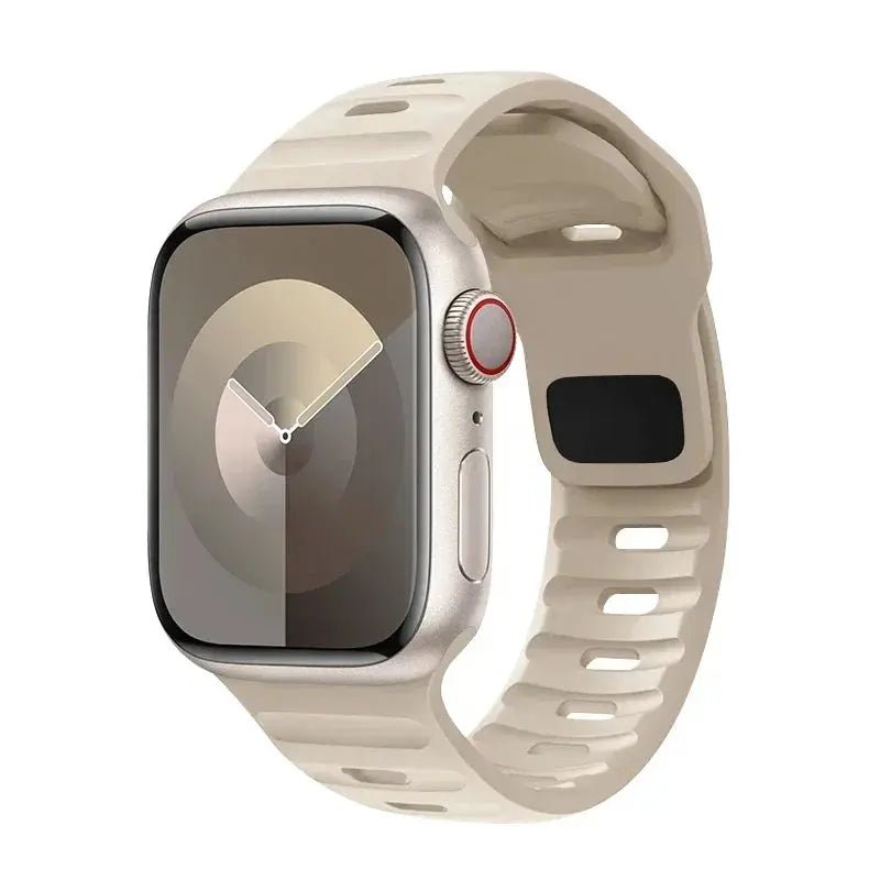 Sport Band Compatible with Apple Watch Bands 49/45/44/42/41/40 /38 Men Women Soft Silicone Band - Get it from Bo