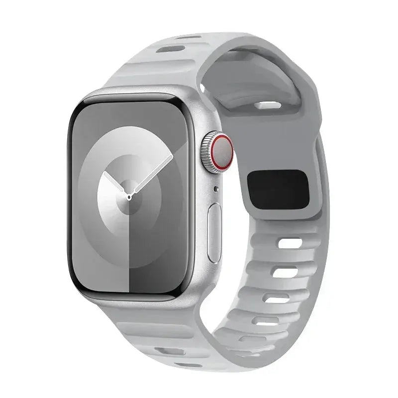 Sport Band Compatible with Apple Watch Bands 49/45/44/42/41/40 /38 Men Women Soft Silicone Band - Get it from Bo