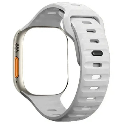Sport Band Compatible with Apple Watch Bands 49/45/44/42/41/40 /38 Men Women Soft Silicone Band - Get it from Bo