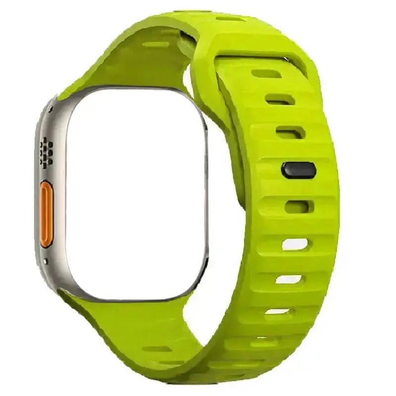Sport Band Compatible with Apple Watch Bands 49/45/44/42/41/40 /38 Men Women Soft Silicone Band - Get it from Bo