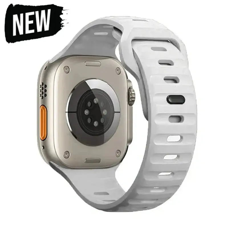 Sport Band Compatible with Apple Watch Bands 49/45/44/42/41/40 /38 Men Women Soft Silicone Band - Get it from Bo