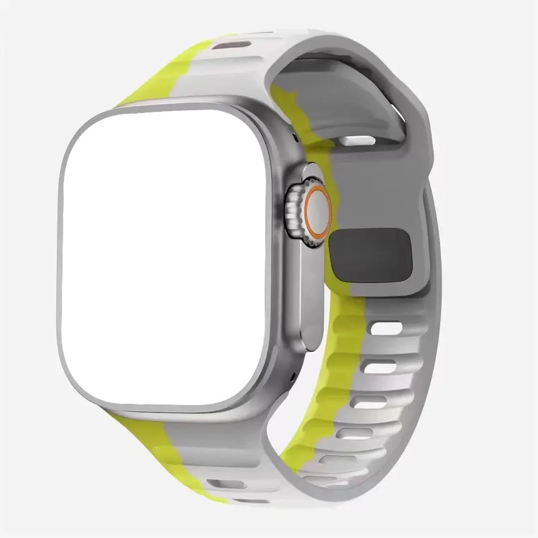 Sport Band Compatible with Apple Watch Bands 49/45/44/42/41/40 /38 Men Women Soft Silicone Band - Get it from Bo
