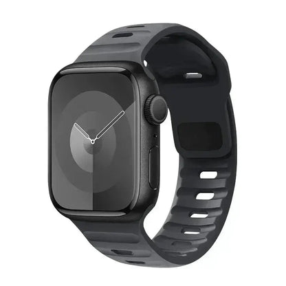 Sport Band Compatible with Apple Watch Bands 49/45/44/42/41/40 /38 Men Women Soft Silicone Band - Get it from Bo