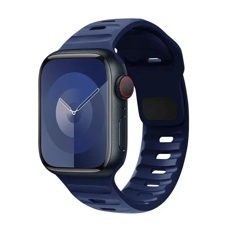 Sport Band Compatible with Apple Watch Bands 49/45/44/42/41/40 /38 Men Women Soft Silicone Band - Get it from Bo