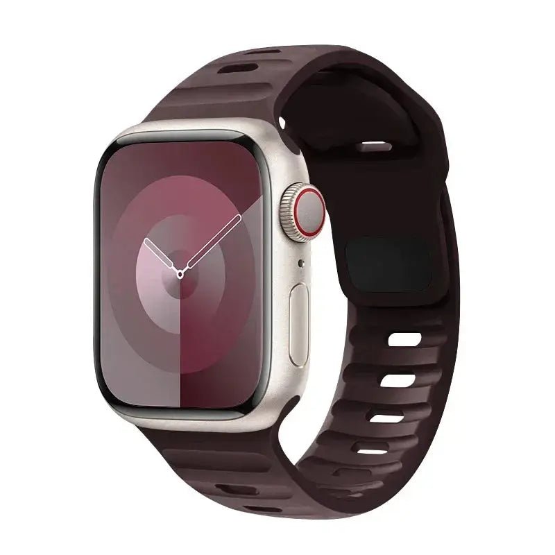 Sport Band Compatible with Apple Watch Bands 49/45/44/42/41/40 /38 Men Women Soft Silicone Band - Get it from Bo