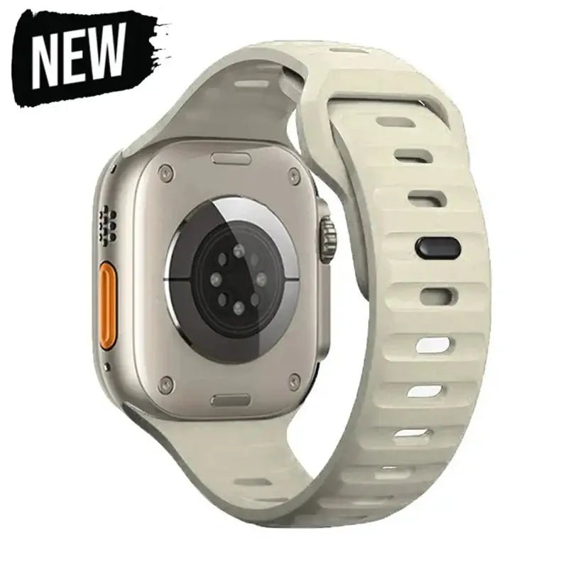 Sport Band Compatible with Apple Watch Bands 49/45/44/42/41/40 /38 Men Women Soft Silicone Band - Get it from Bo