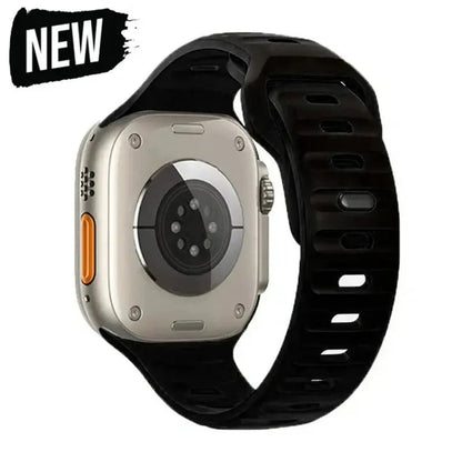Sport Band Compatible with Apple Watch Bands 49/45/44/42/41/40 /38 Men Women Soft Silicone Band - Get it from Bo
