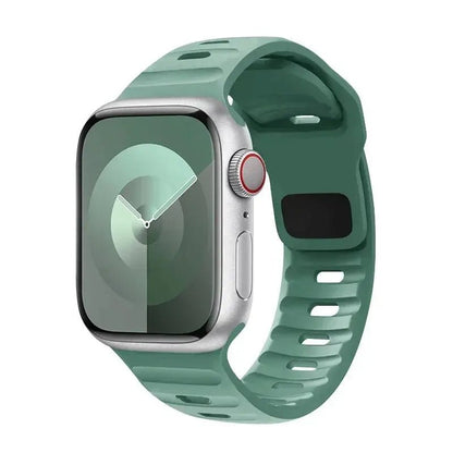 Sport Band Compatible with Apple Watch Bands 49/45/44/42/41/40 /38 Men Women Soft Silicone Band - Get it from Bo