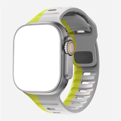 Sport Band Compatible with Apple Watch Bands 49/45/44/42/41/40 /38 Men Women Soft Silicone Band - Get it from Bo
