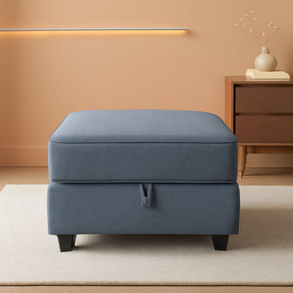 Square Ottoman Module with Storage for Modular Sofa ShipItFurniture