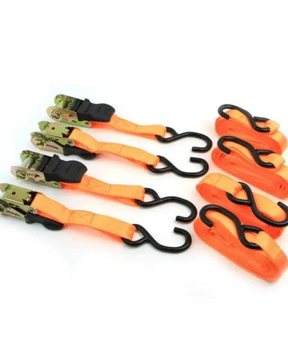 Stark Ratchet Tie Down 1"X15' 1500LB 4pc Stark USA