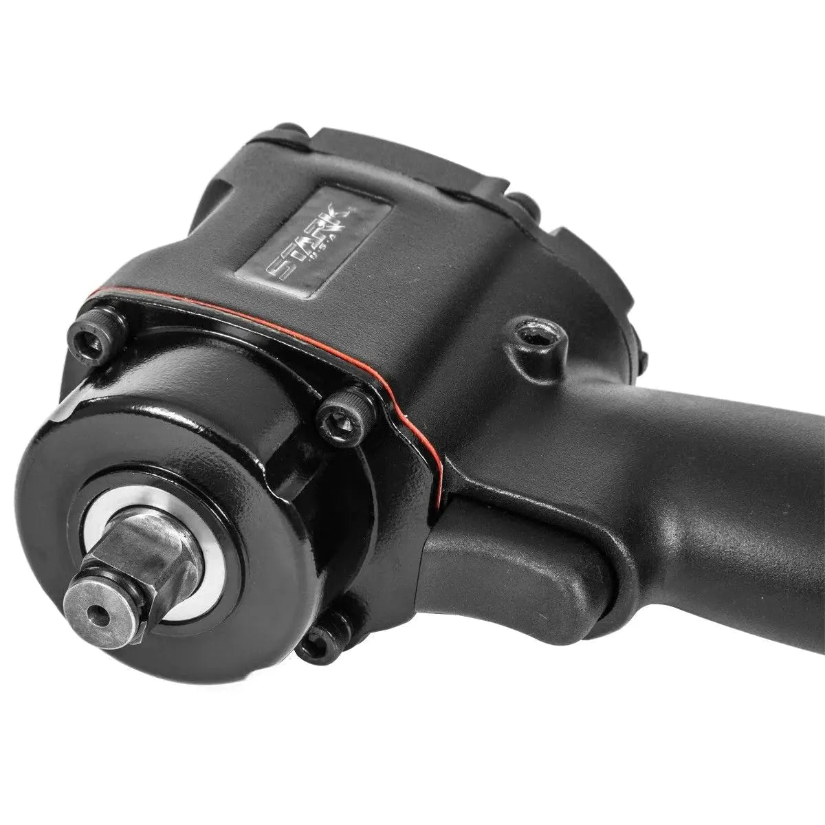 Stark USA 1/2" Air Impact Wrench Lightweight Composite Pneumatic 500ft/lb - Get it from Bo