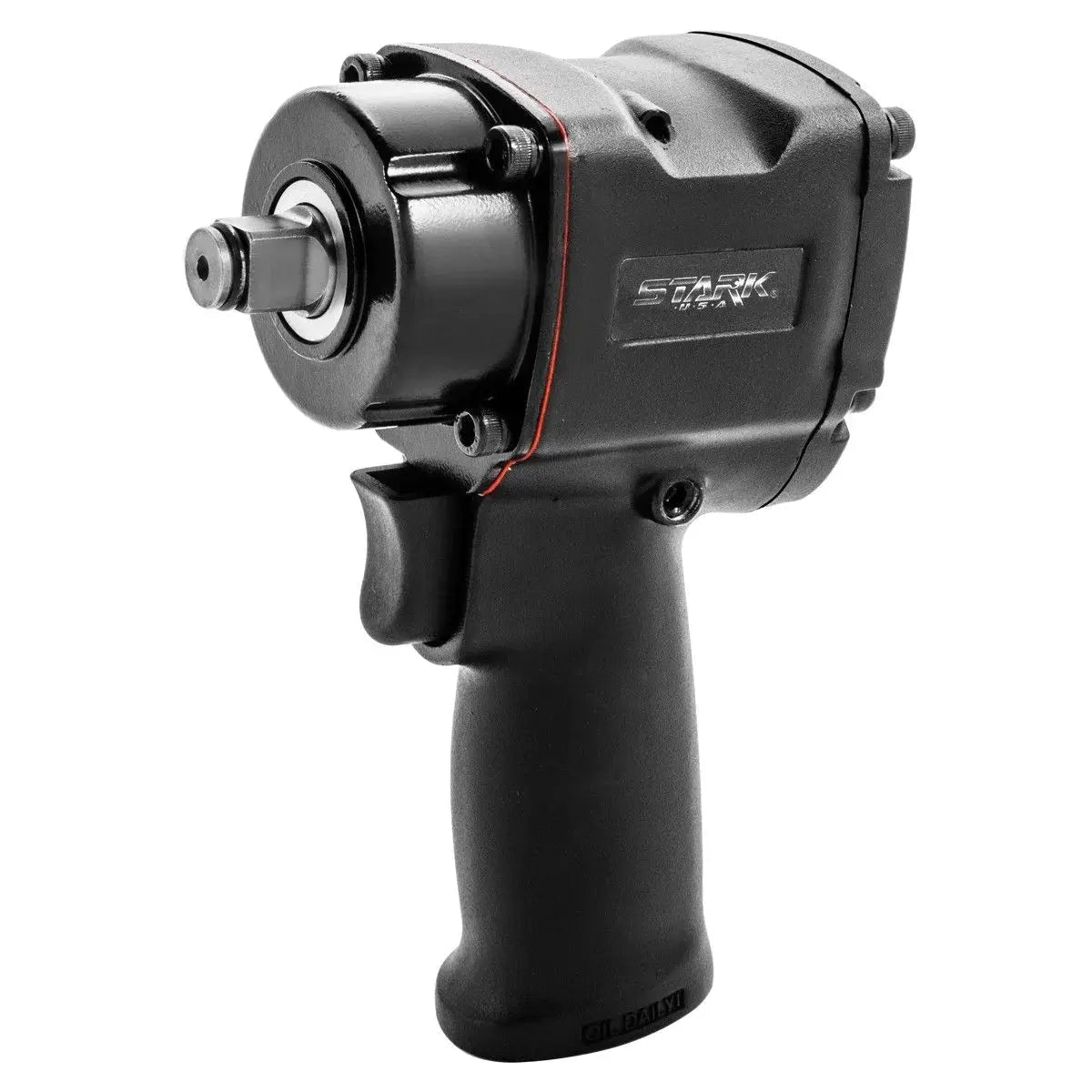Stark USA 1/2" Air Impact Wrench Lightweight Composite Pneumatic 500ft/lb - Get it from Bo
