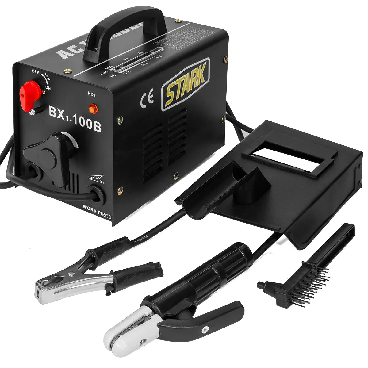 Stark USA Black pro series Arc stick MMA Welder Machine Rod Welding 100amp - Get it from Bo