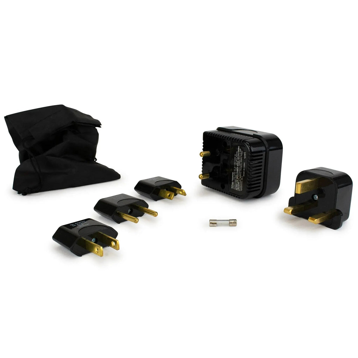 Step-down Travel Voltage Converter and Adapter Kit with Pouch - Get it from Bo