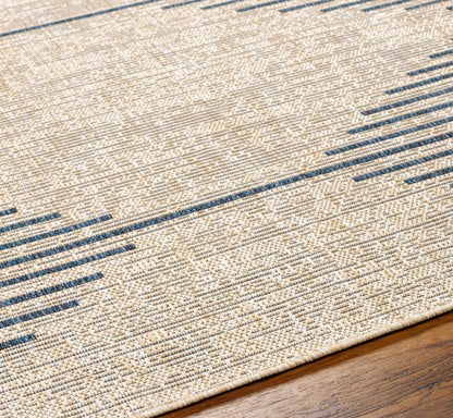 Stephan Blue & Gray Outdoor Rug - Get it from Bo