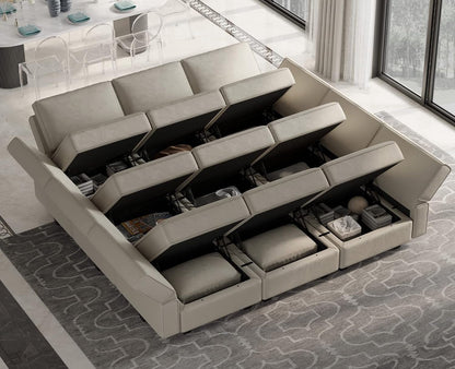 Stylish Modular Sectional Sofa with Reversible Chaise ShipItFurniture
