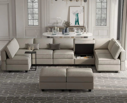 Stylish Modular Sectional Sofa with Reversible Chaise - Get it from Bo