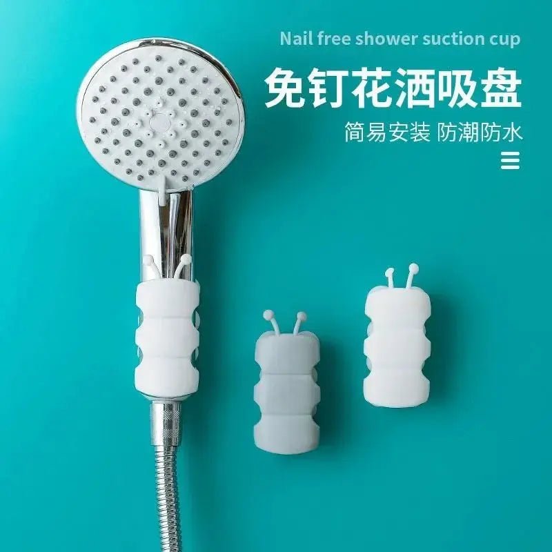 Suction Cup Showerhead Holder, Shower Holder, Bathroom Showerhead, - Get it from Bo
