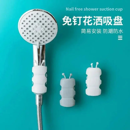 Suction Cup Showerhead Holder, Shower Holder, Bathroom Showerhead, - Get it from Bo