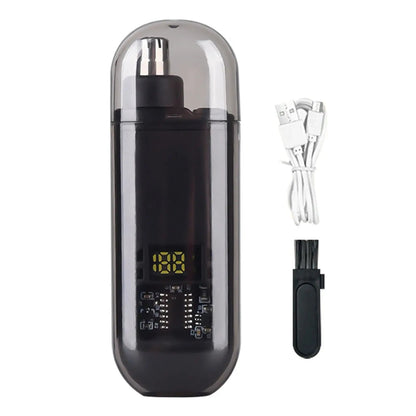 Suitable for men, USB charging nose and ear hair trimmer portable electric nose hair clipper, mini compact design, quick chargin - Get it from Bo